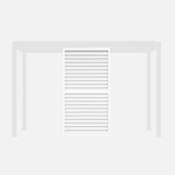 Adjustable louver panel 130cm for Triomphe pergola 4x3m