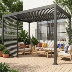 Adjustable slat louver panel 130cm for Palace pergola