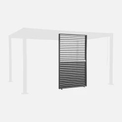 Adjustable slat louver panel 130cm for Palace pergola