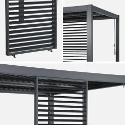 Adjustable slat louver panel 100cm for Palace pergola
