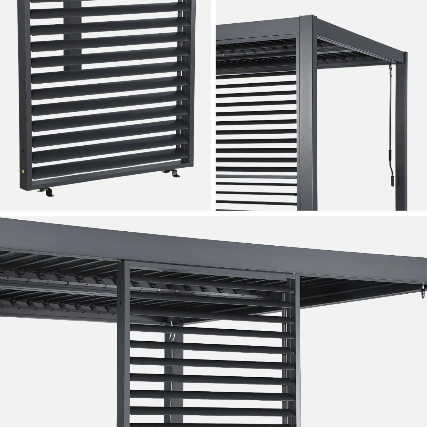 Adjustable slat louver panel 100cm for Palace pergola