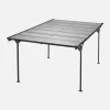 Aluminium and polycarbonate carport 15m²