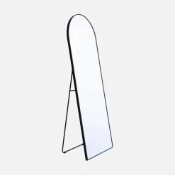 Aluminium floor mirror