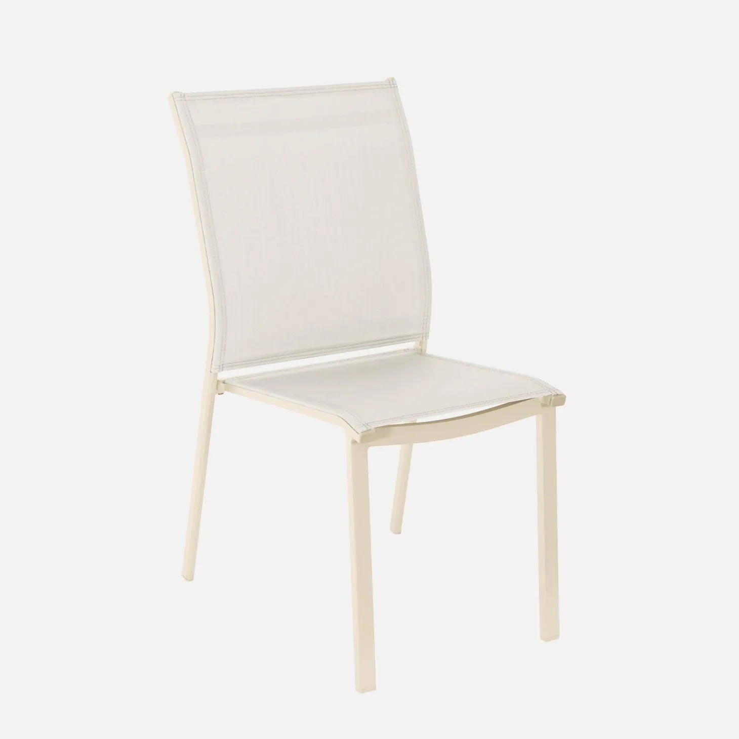 Aluminium garden table + 8 chairs