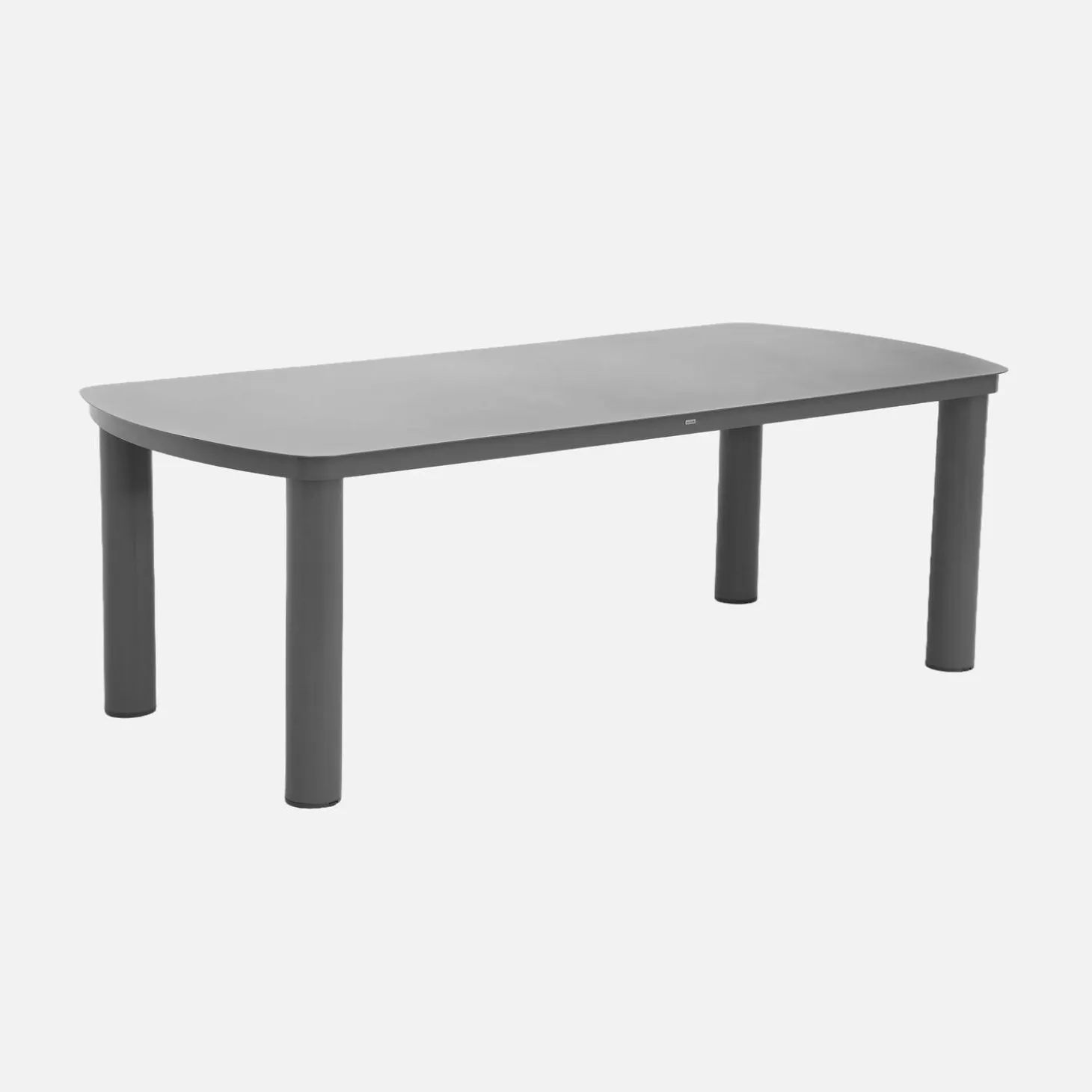 Aluminium garden table + 8 chairs