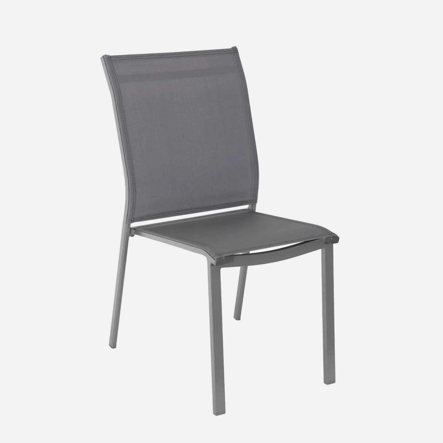 Aluminium garden table + 8 chairs