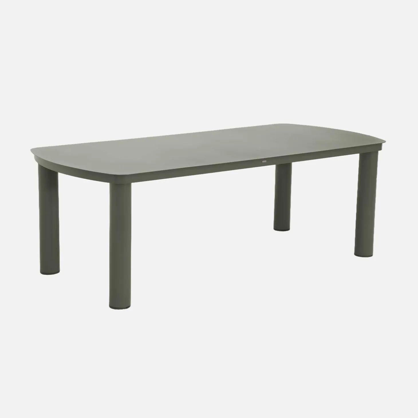 Aluminium garden table + 8 chairs