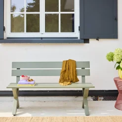Aluminum Garden Bench 2-Seater