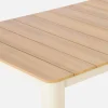 Aluminum garden table 201cm seats 8