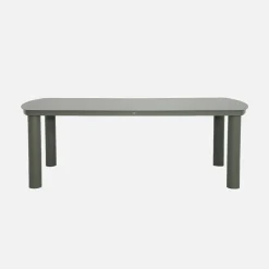 Aluminum garden table for 10 people 225cm