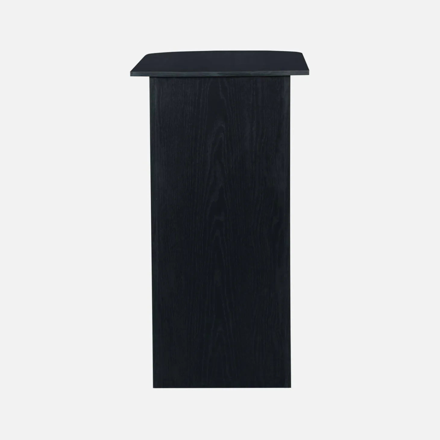 Bar table, high kitchen table with wooden decor and storage