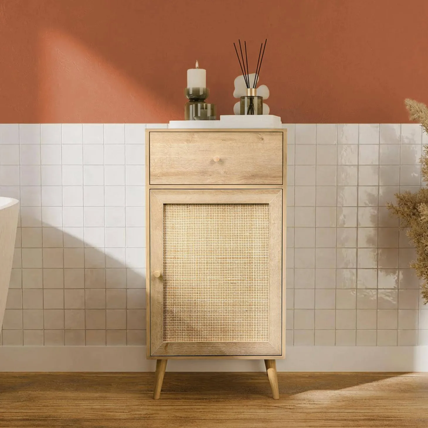 Bathroom furniture wood decor