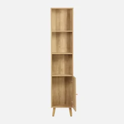 Bathroom storage column