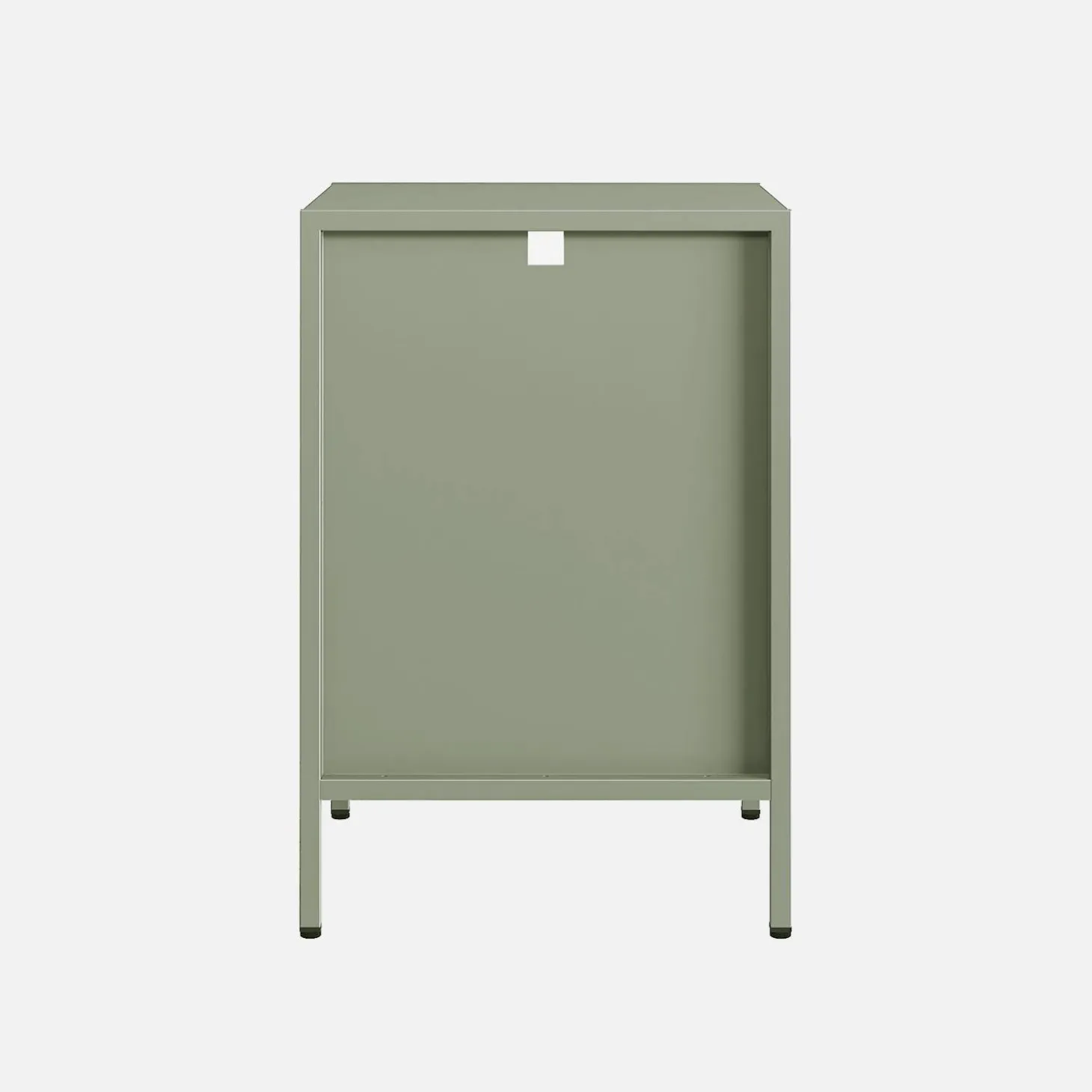 Bedside table, industrial-style, steel