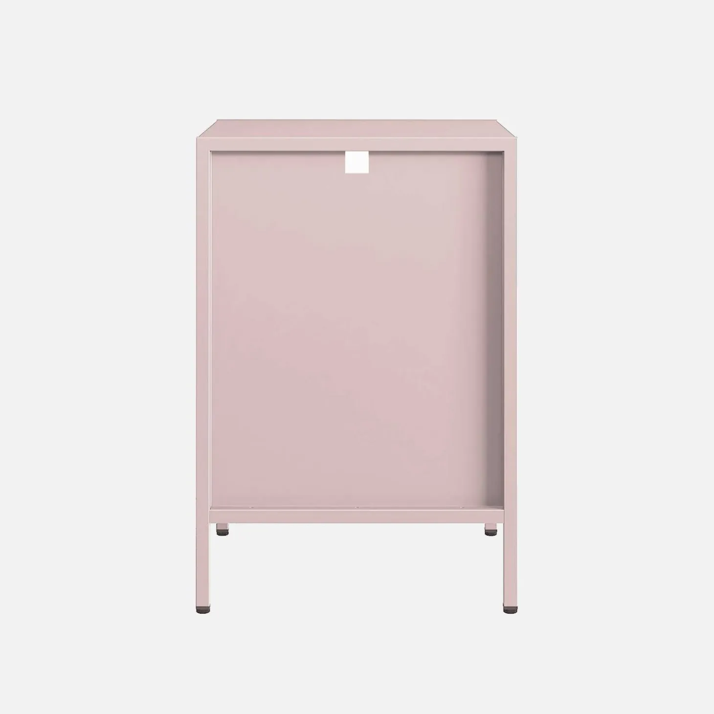 Bedside table, industrial-style, steel