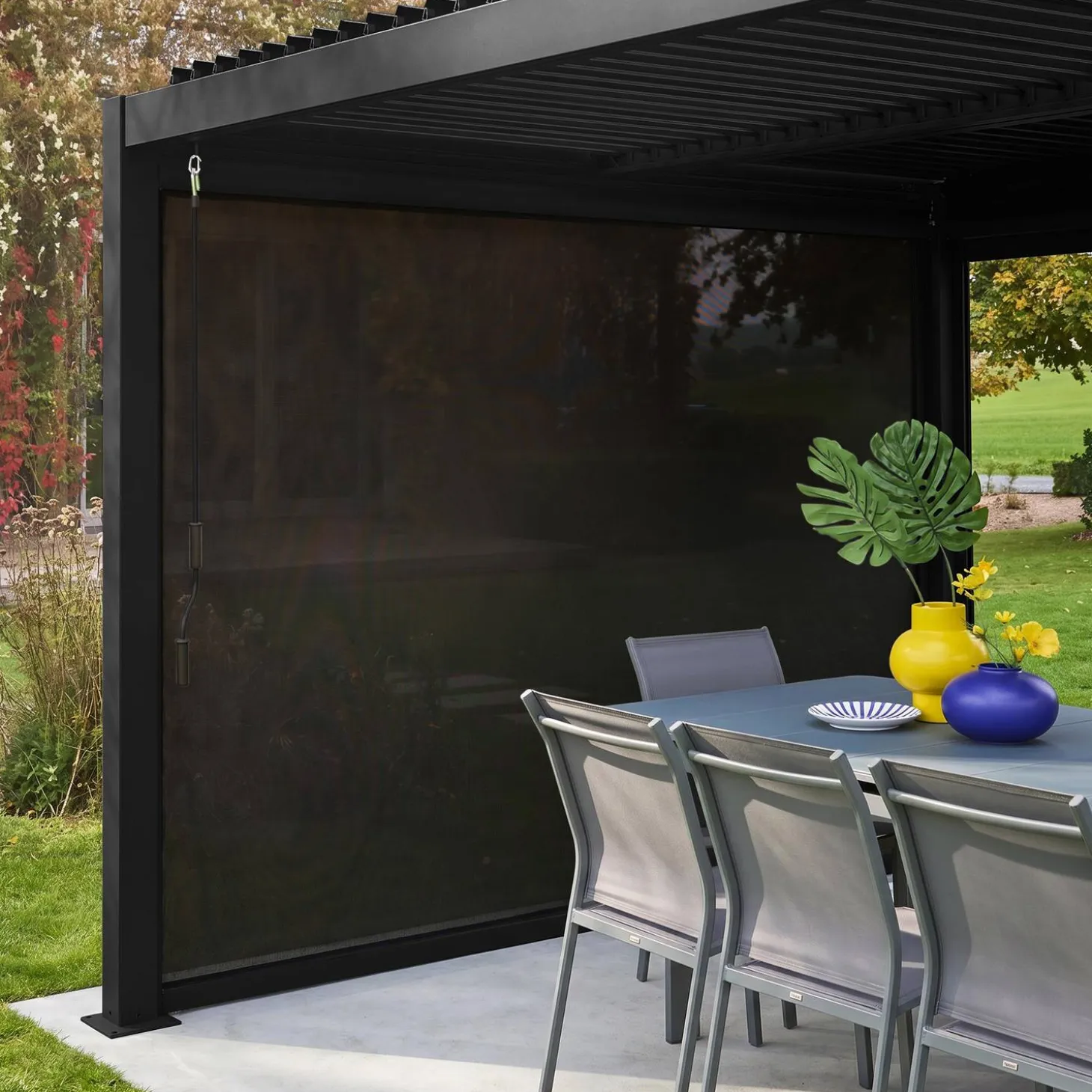 Blind aluminium 3m for Palace pergola