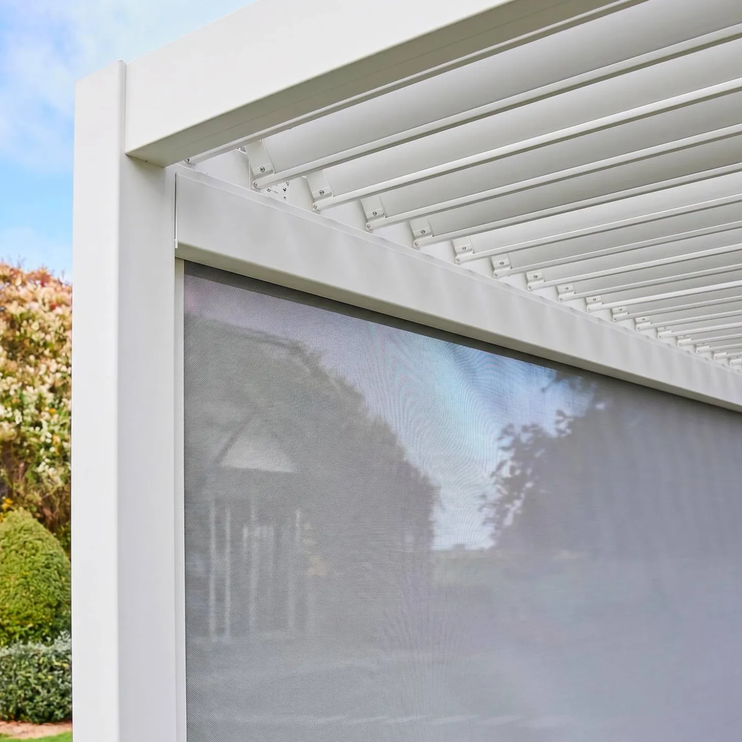 Blind aluminium 4m for Triomphe pergola