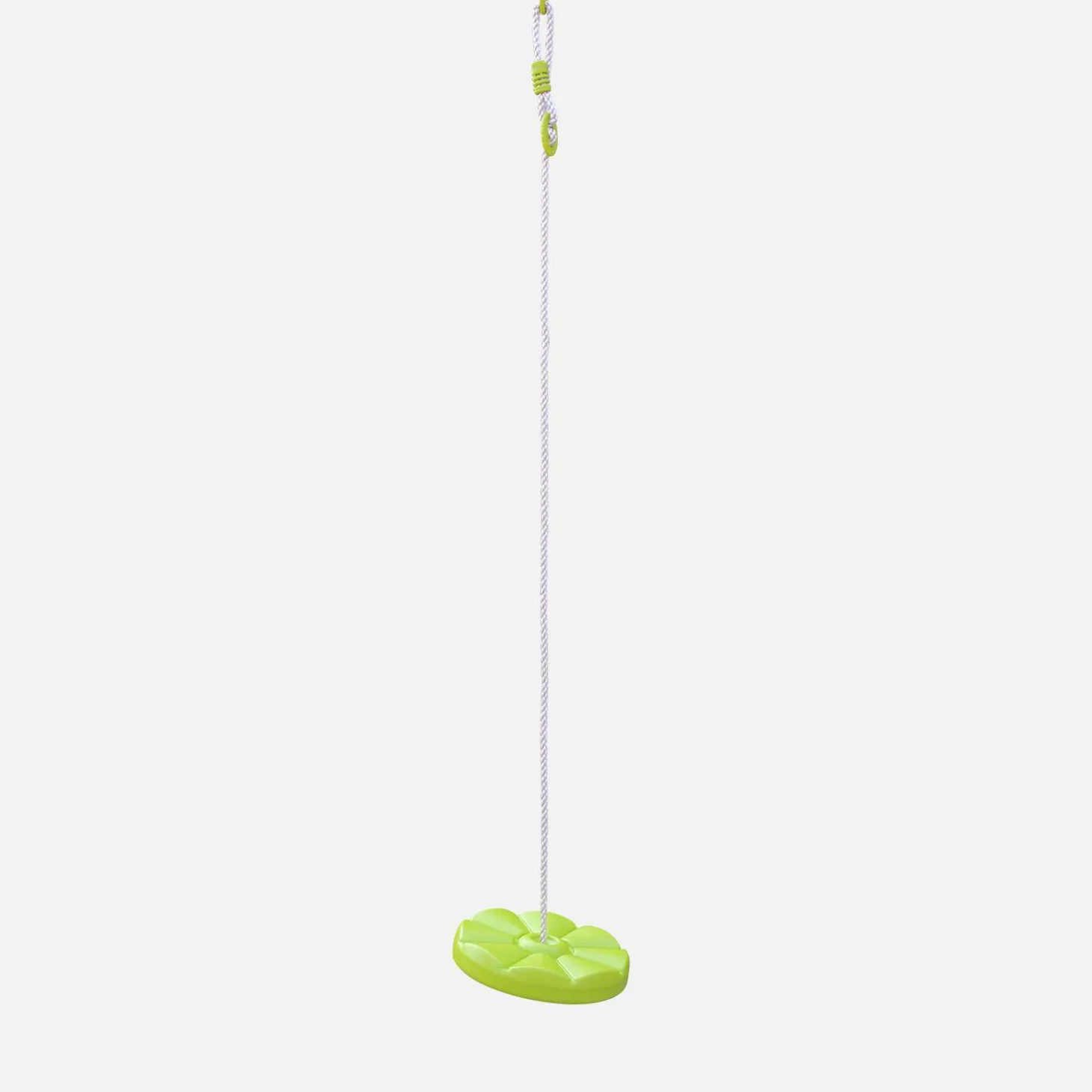 Blow moulded plastic swing disc for 2-2.2m frame