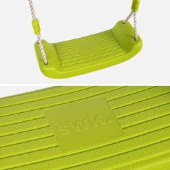 Blow moulded plastic swing seat for 2-2.5m frame