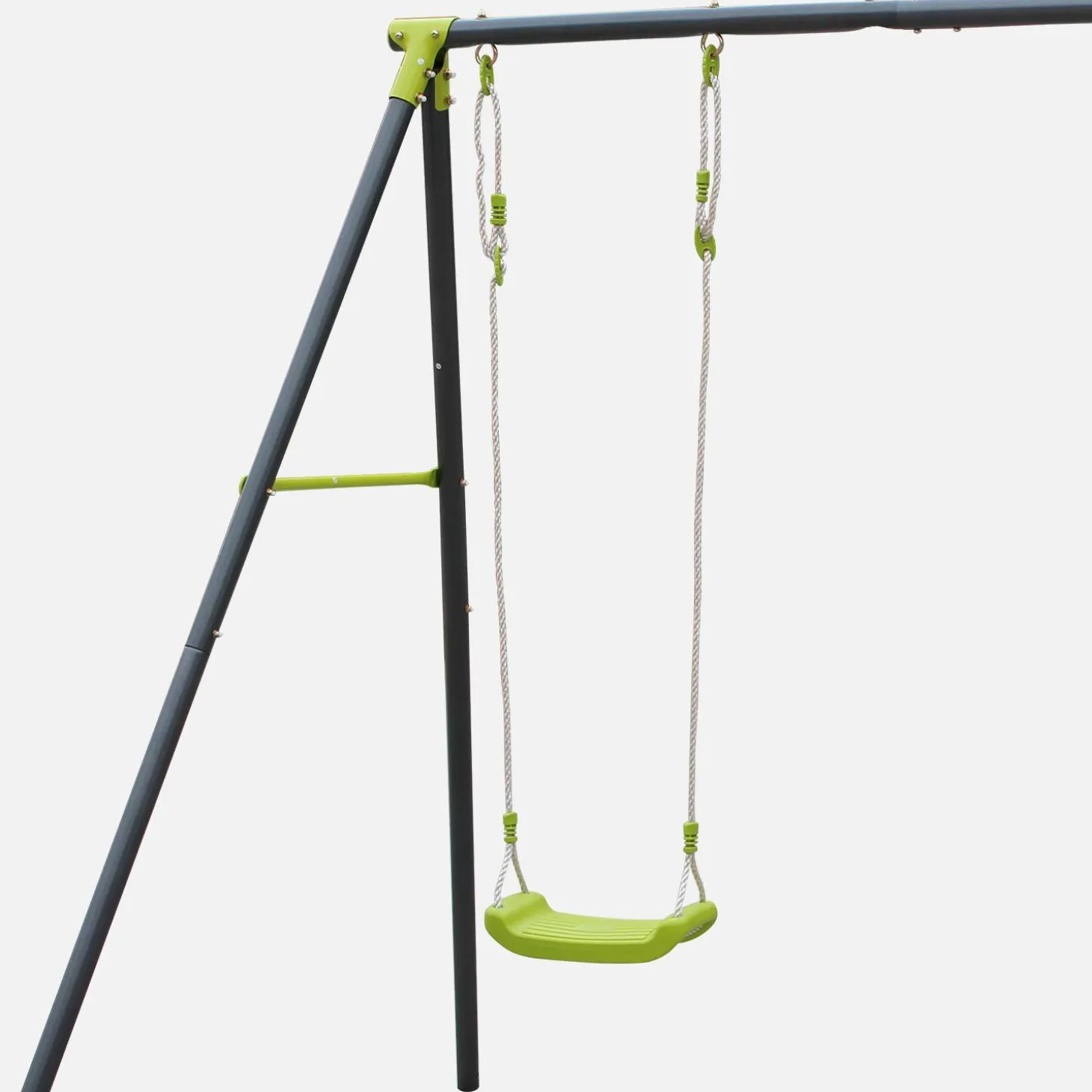 Blow moulded plastic swing seat for 2-2.5m frame