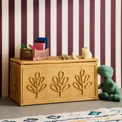 Bohemian Rattan Children's Toy Chest