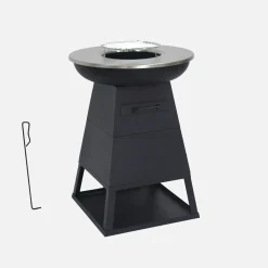 Brazier barbecue Ø59cm with storage space