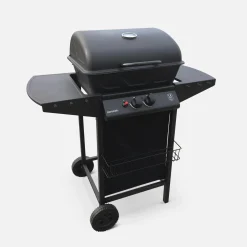2-burner gas barbecue