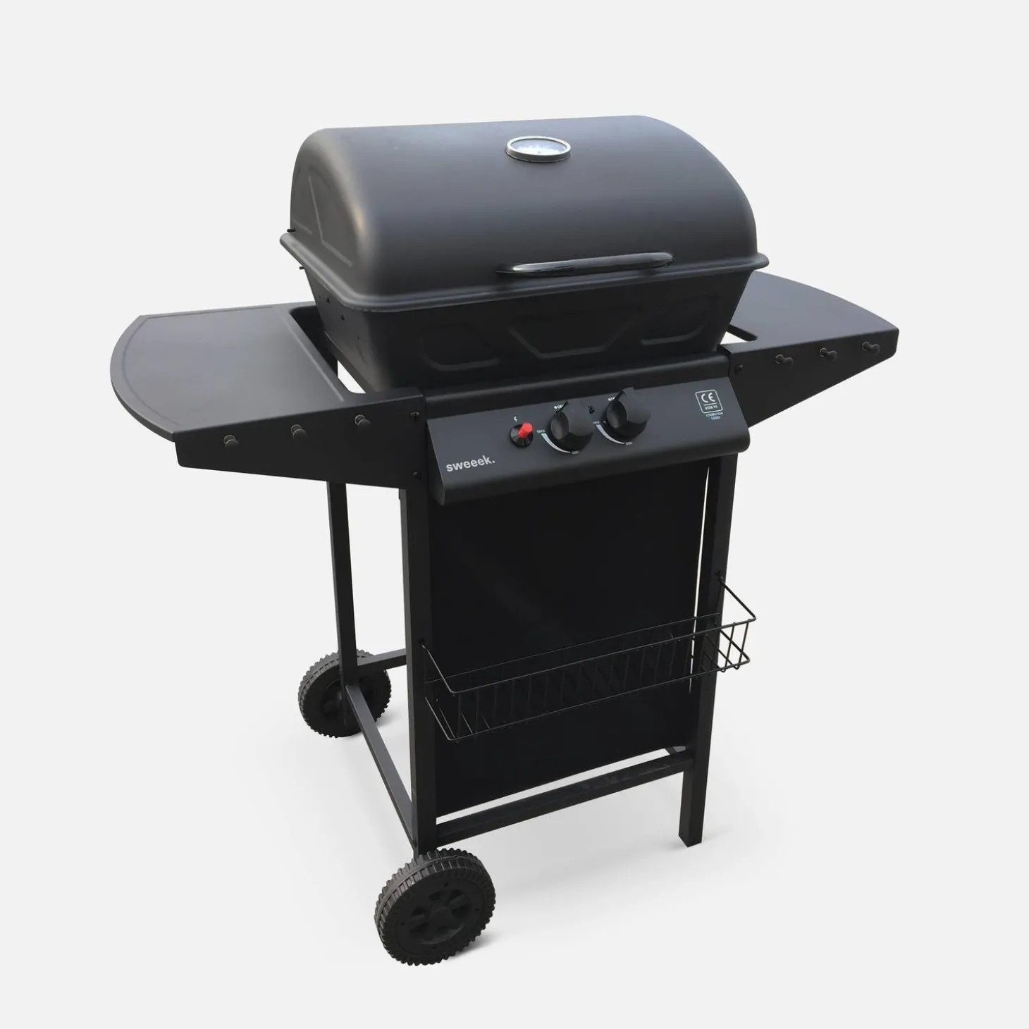 2-burner gas barbecue