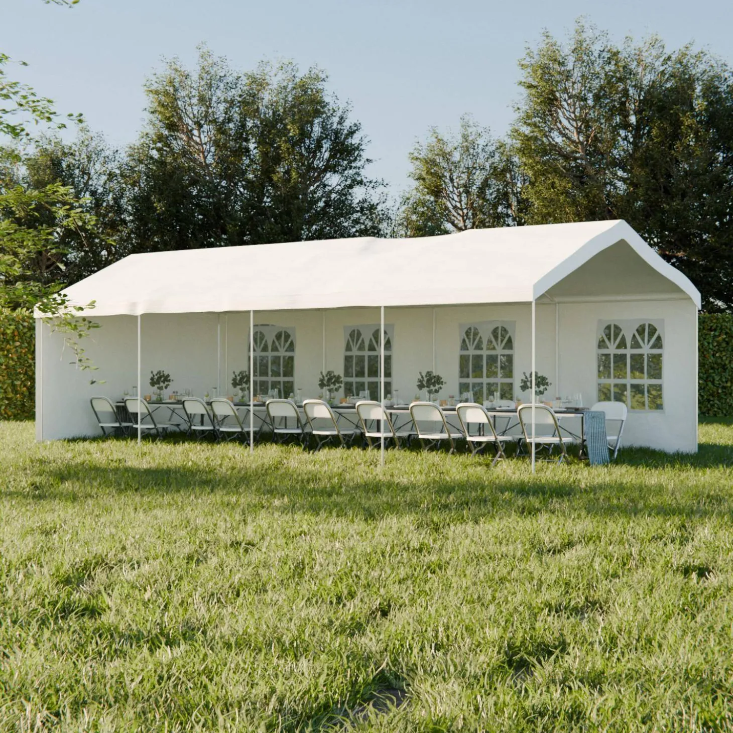 Canopy, garden tent 4x8m