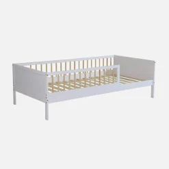 Child bed 90 x 190 cm natural pine slatted base included