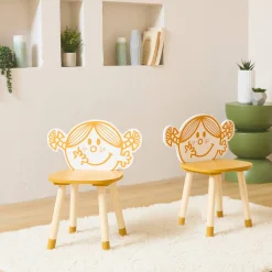 2 children's chairs - Little Miss Sunshine
