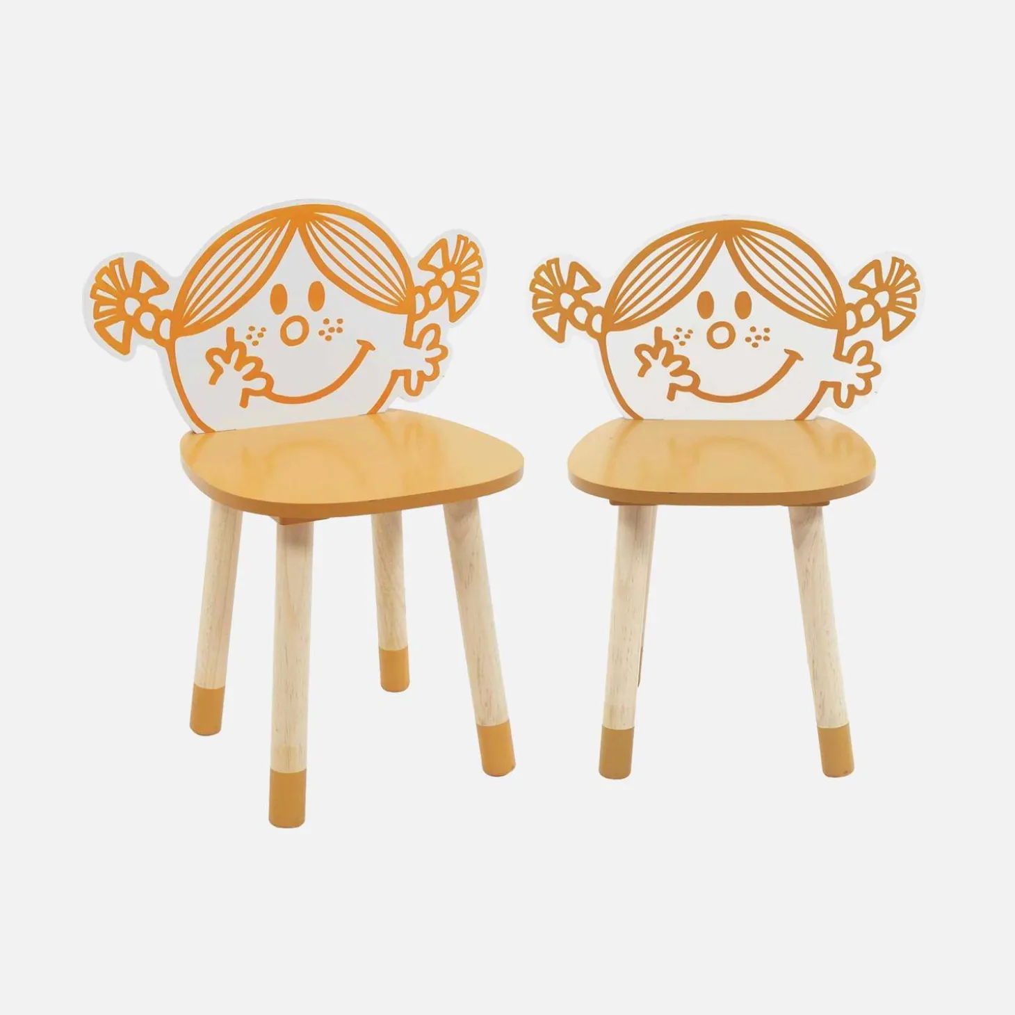 2 children's chairs - Little Miss Sunshine
