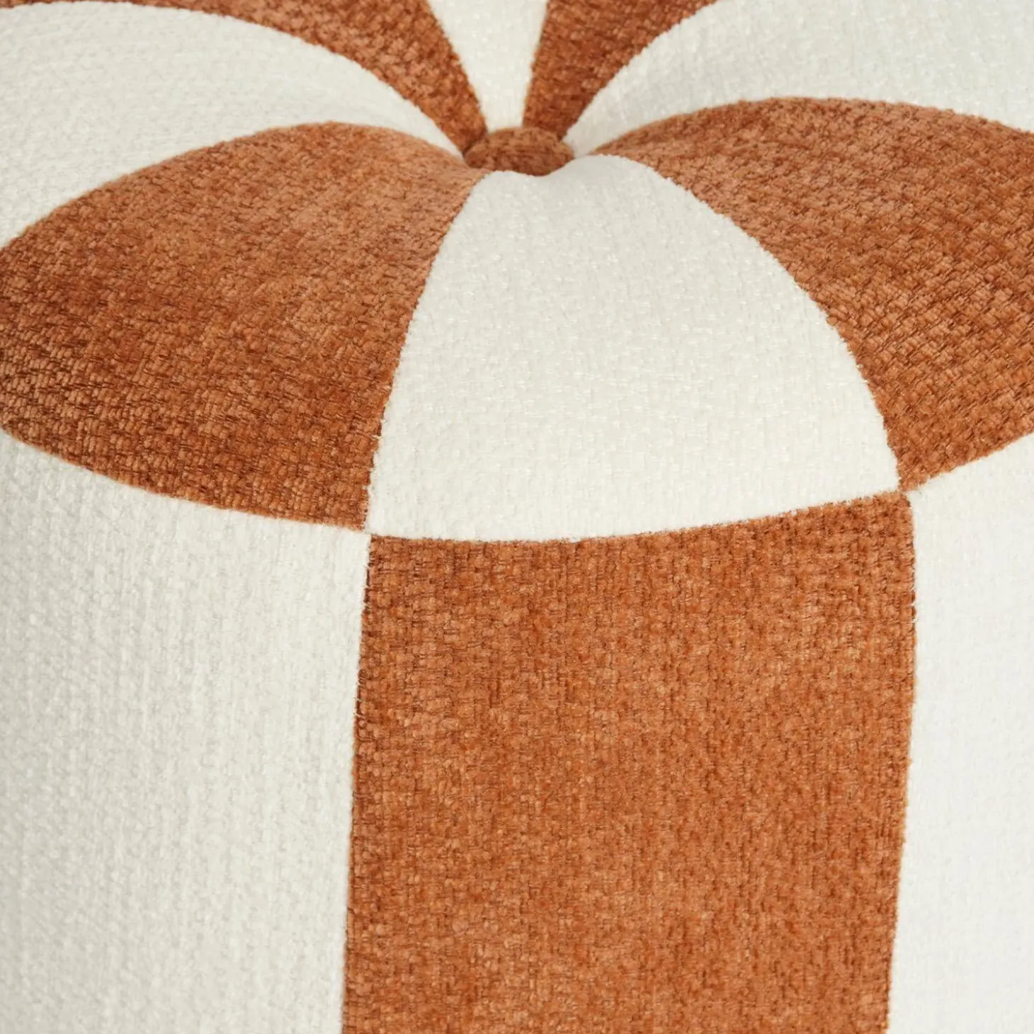 Children's chenille fabric pouf