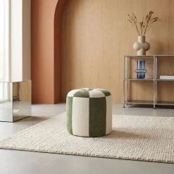 Children's chenille fabric pouf