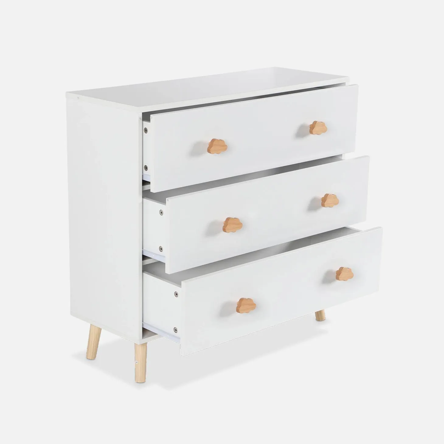 Children's chest of 3 drawers