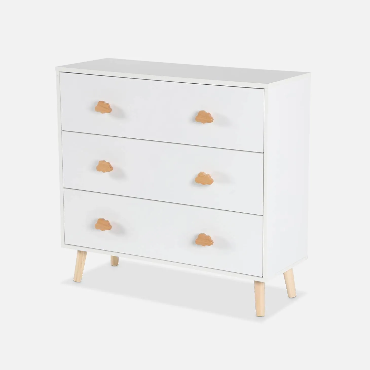 Children's chest of 3 drawers