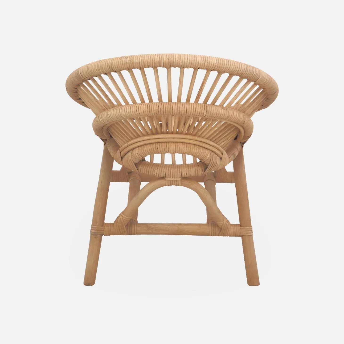 Children's rattan chair