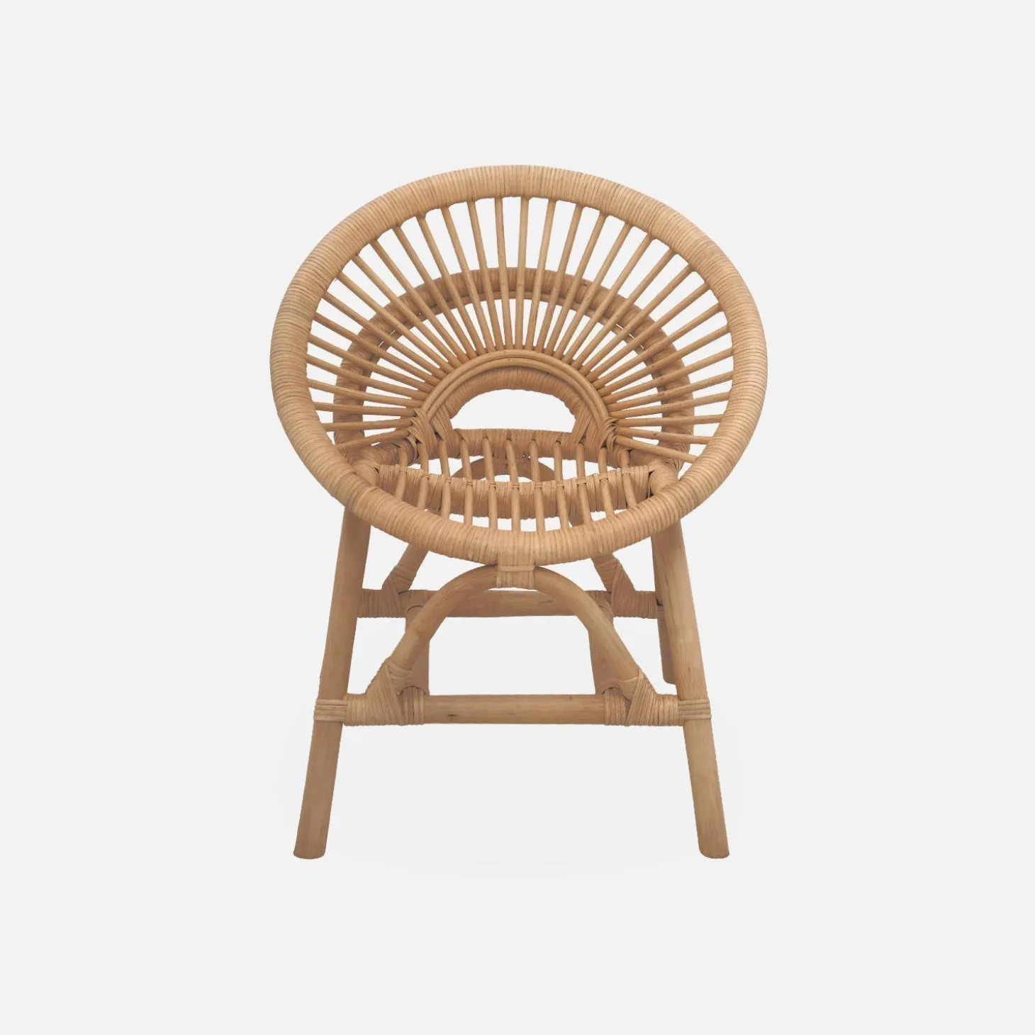 Children's rattan chair