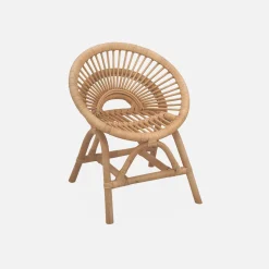 Children's rattan chair