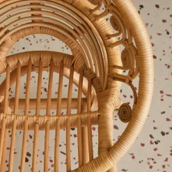 Children's rattan chair