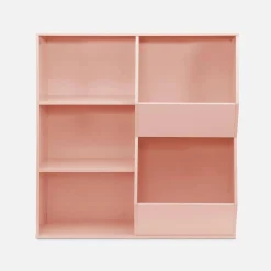 Children's storage unit, 3 shelves and 2 storage spaces