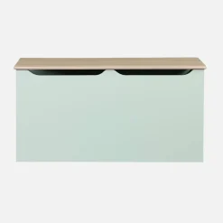 Children's toy storage box with side handles