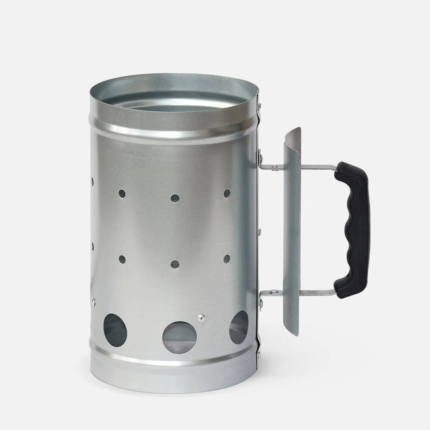 Chimney starter for charcoal barbecues