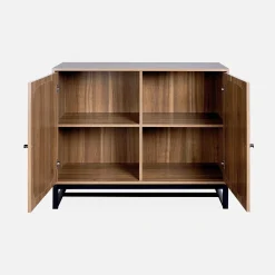 100cm cane sideboard
