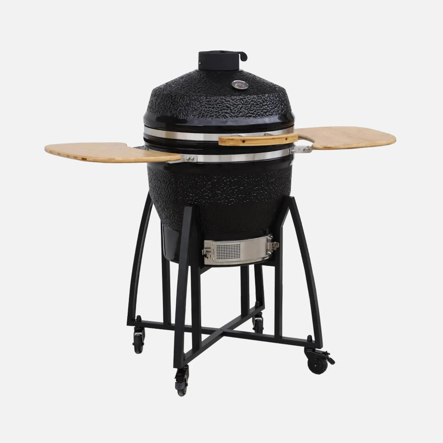 57cm ceramic charcoal barbecue + cover