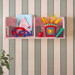 60cm children's bedroom wall shelf