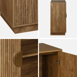 80cm exotic 2-door sideboard