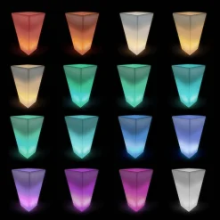 75cm LED vase with remote control, 16 colours