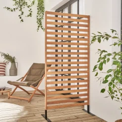 80cm outdoor wooden screen
