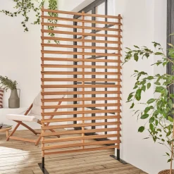 100cm outdoor wooden screen